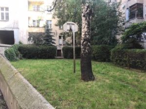 Fragment podwórka Piastowska-Grunwaldzka